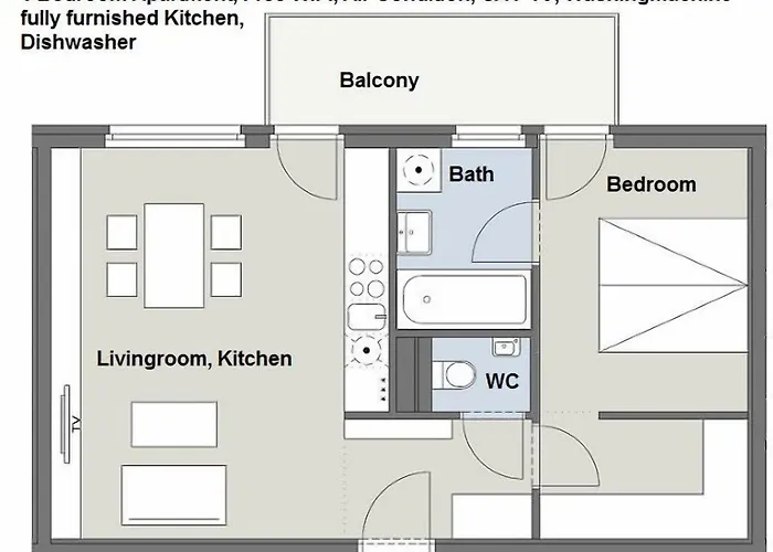 Апартаменти Mainstation - 10 Minutes To Citycenter - With Aircondition *